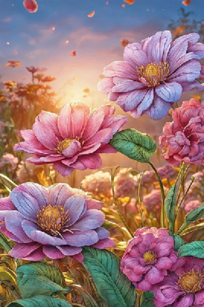 Gekleurde Bloemen