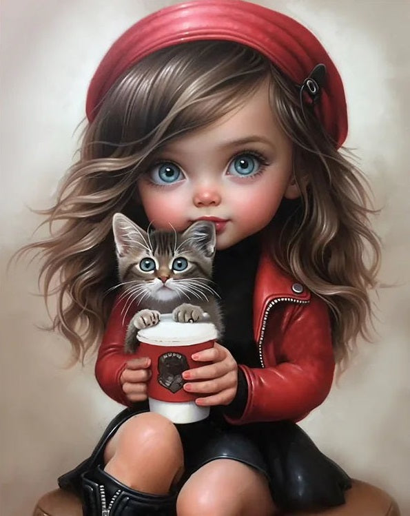 Meisje En Kat