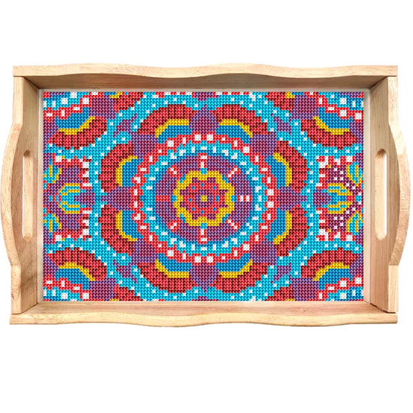 Diamond Painting Houten Pallet - Mandala