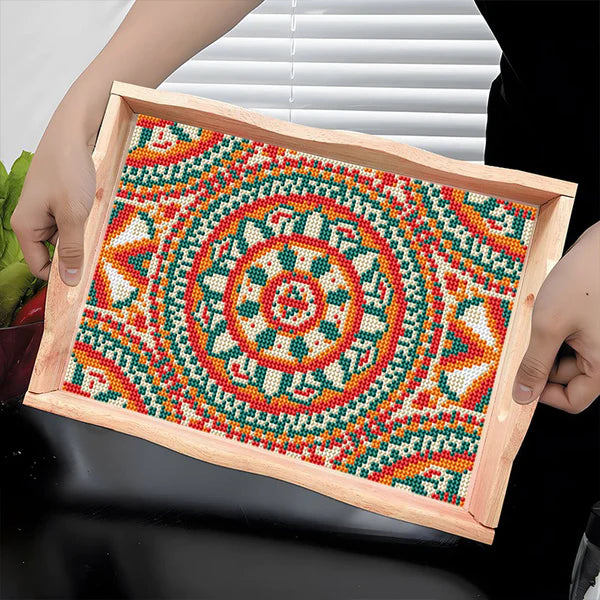 Diamond Painting Houten Pallet - Mandala