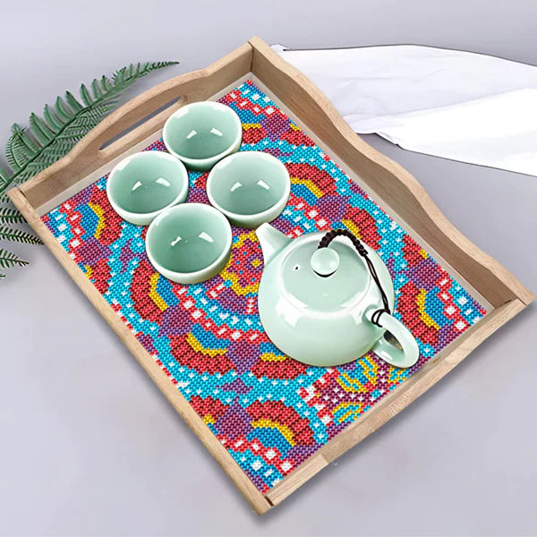 Diamond Painting Houten Pallet - Mandala