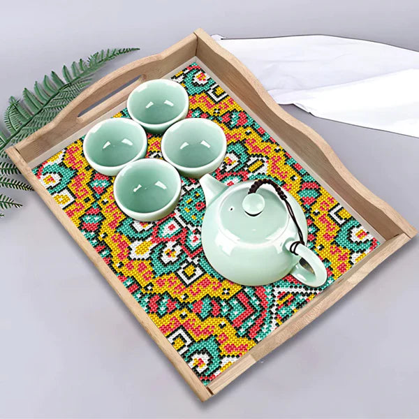 Diamond Painting Houten Pallet - Mandala