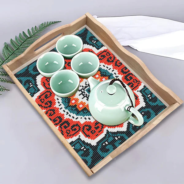 Diamond Painting Houten Pallet - Mandala