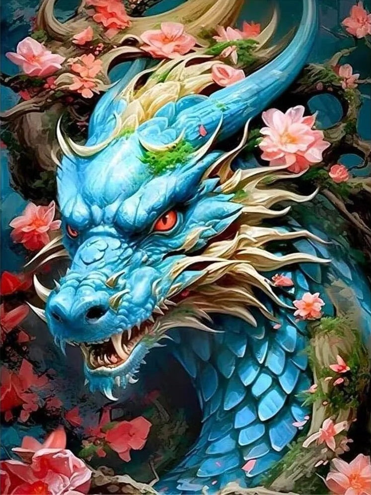 Draken In De Bloemen