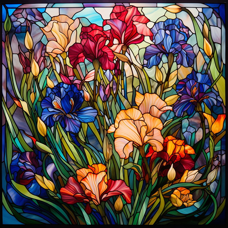 Gekleurde Bloemen