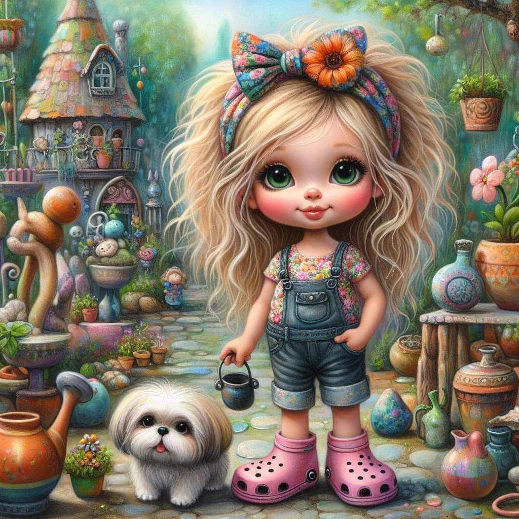 Kinderen En Puppy's
