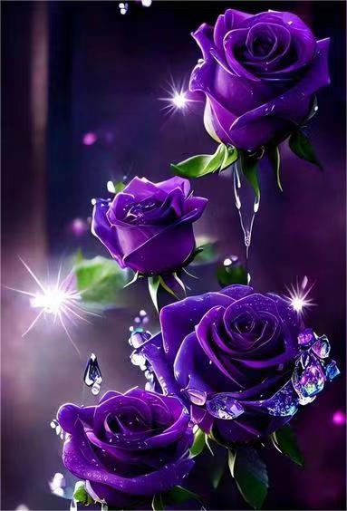 Paarse Bloem