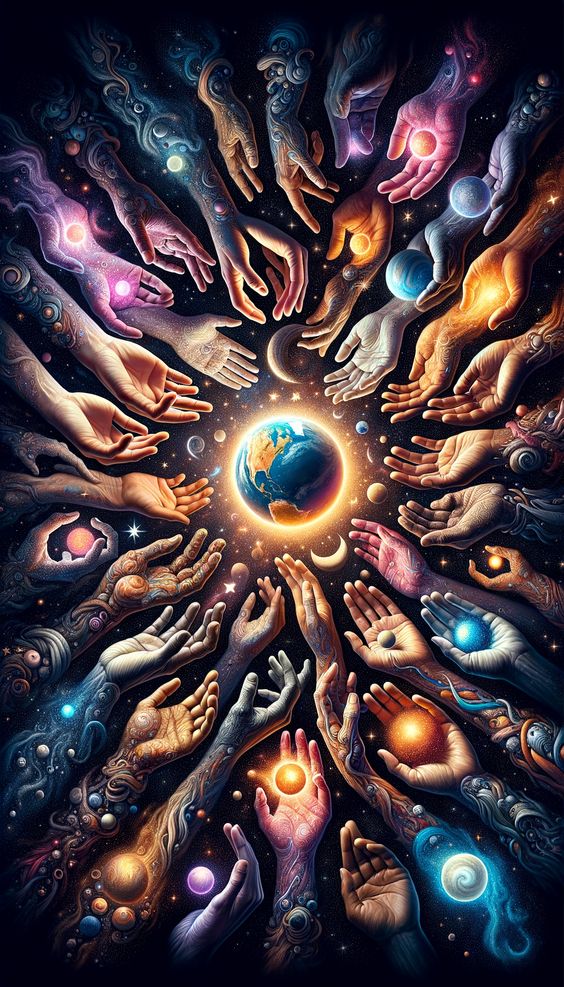 De Planeet In De Hand Houden