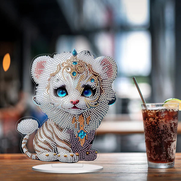 DIY Diamond Painting Ornament | Tijgerwelp