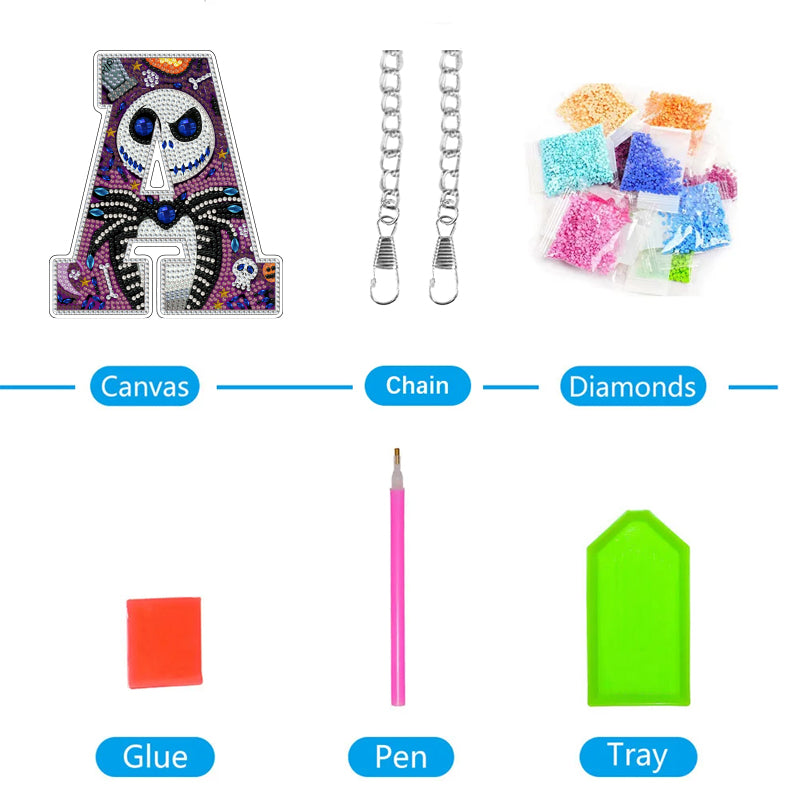 DIY Diamond Painting Hanger | Cartoon Nummers