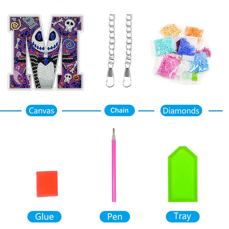 DIY Diamond Painting Hanger|Halloween