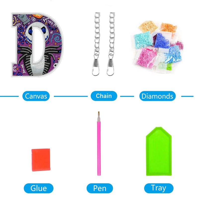 DIY Diamond Painting Hanger | Cartoon Nummers