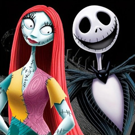 (9 stuks 30x30cm) Volledige ronde diamantschildersets - Cartoon(Stuur voordelen)