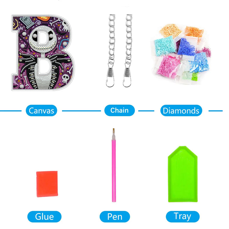 DIY Diamond Painting Hanger | Cartoon Nummers