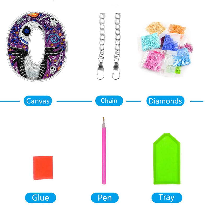 DIY Diamond Painting Hanger|Halloween