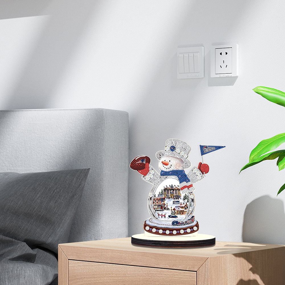 Diamond Painting Diy Craft Knutsel Ornament Sneeuwpop