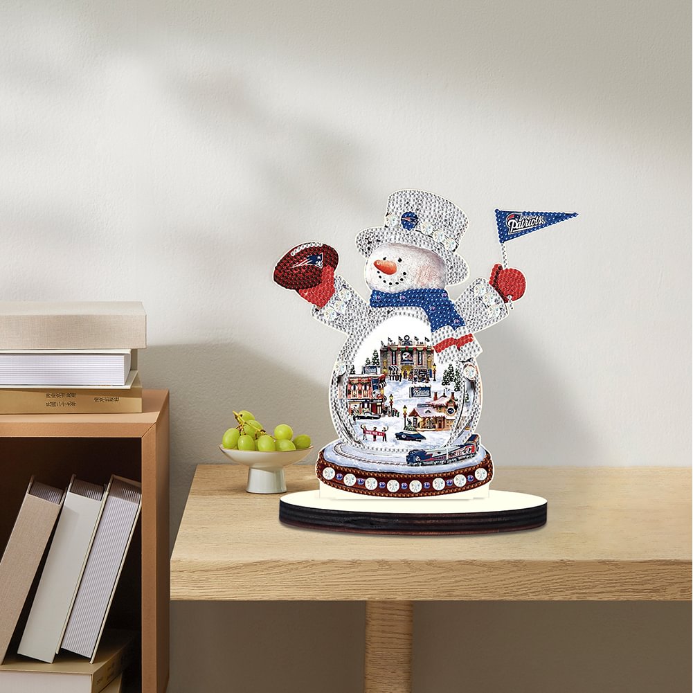 Diamond Painting Diy Craft Knutsel Ornament Sneeuwpop