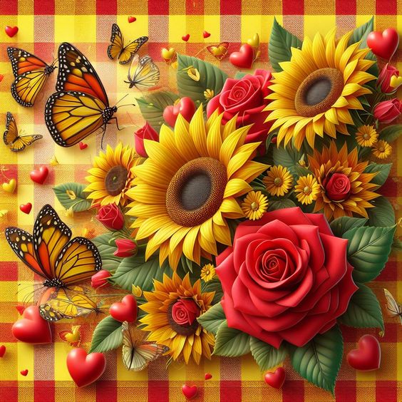 Luxe AB Velvet Diamond Painting Kit - Zonnebloem