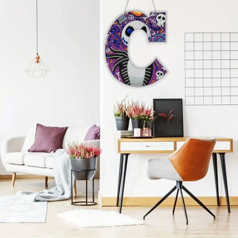 DIY Diamond Painting Hanger | Cartoon Nummers