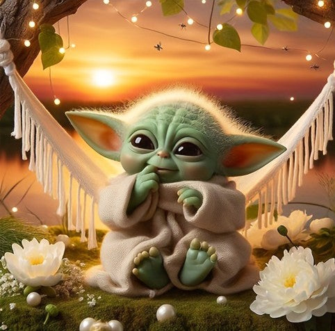 (9 stuks 30x30cm) Volledige ronde diamantschildersets - Cartoon(Stuur voordelen)