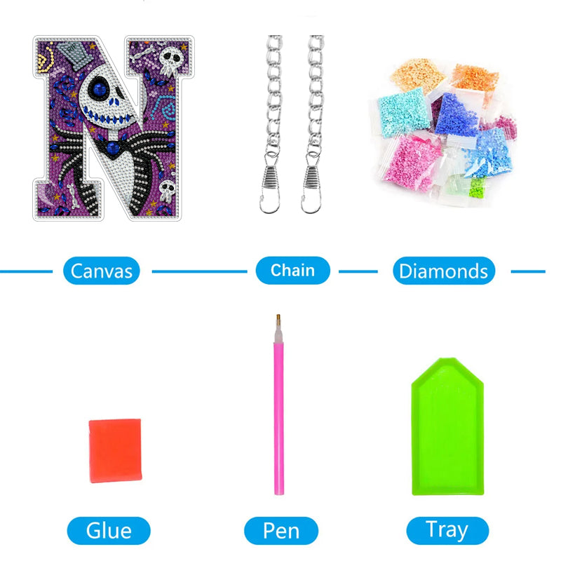 DIY Diamond Painting Hanger|Halloween