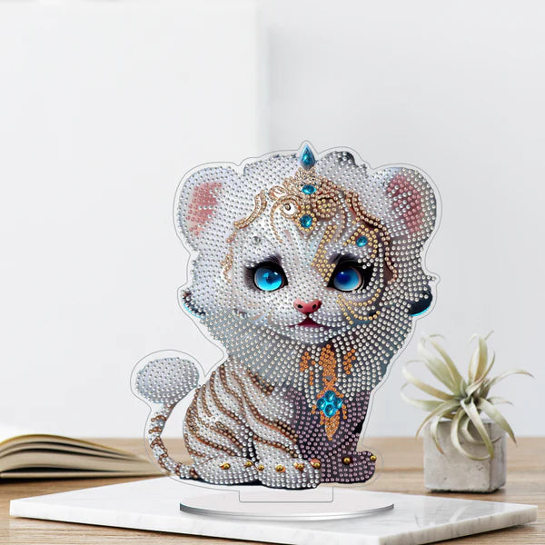 DIY Diamond Painting Ornament | Tijgerwelp