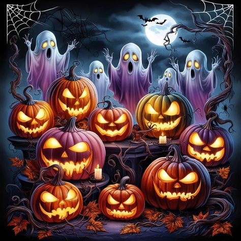 Luxe AB Velvet Diamond Painting Kit - Halloween