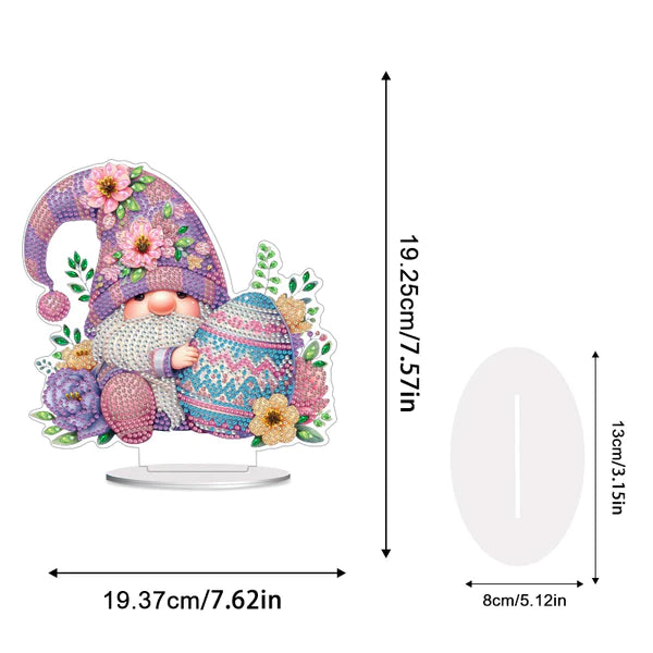 DIY Diamond Painting Ornament | Paas Dwerg