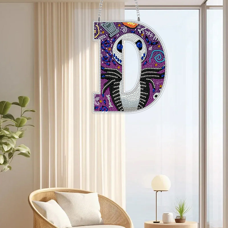 DIY Diamond Painting Hanger | Cartoon Nummers