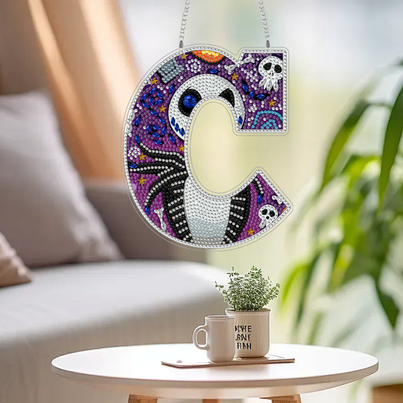 DIY Diamond Painting Hanger | Cartoon Nummers