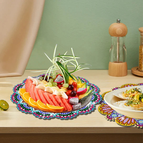 Diamond Painting Placemats | Mandala (4 Stuks / Set)