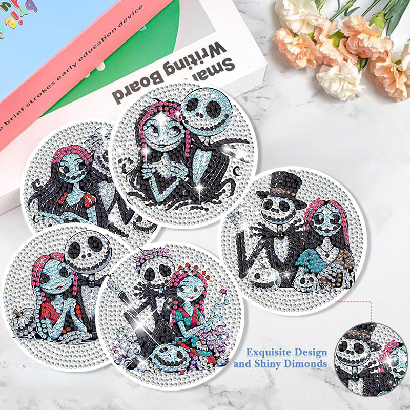 6-delige set DIY Diamond Painting Onderzetter