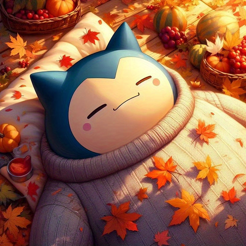 (9 stuks 30x30cm) Volledige ronde diamantschildersets - Cartoon(Stuur voordelen)