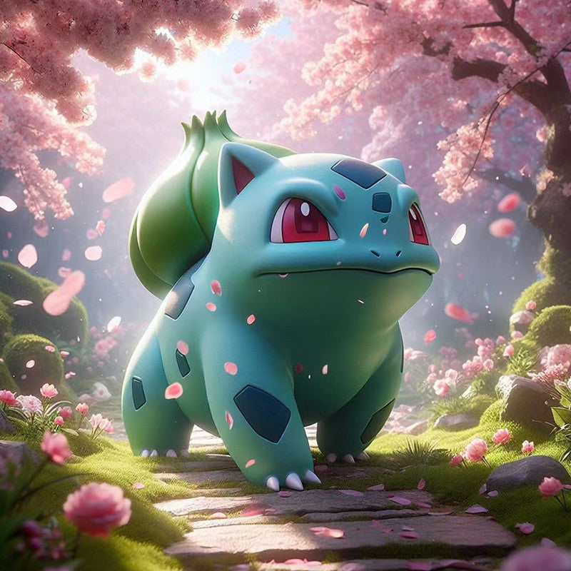 (4 stuks 30x30cm) Volledige ronde diamantschildersets - Cartoon(Stuur voordelen)