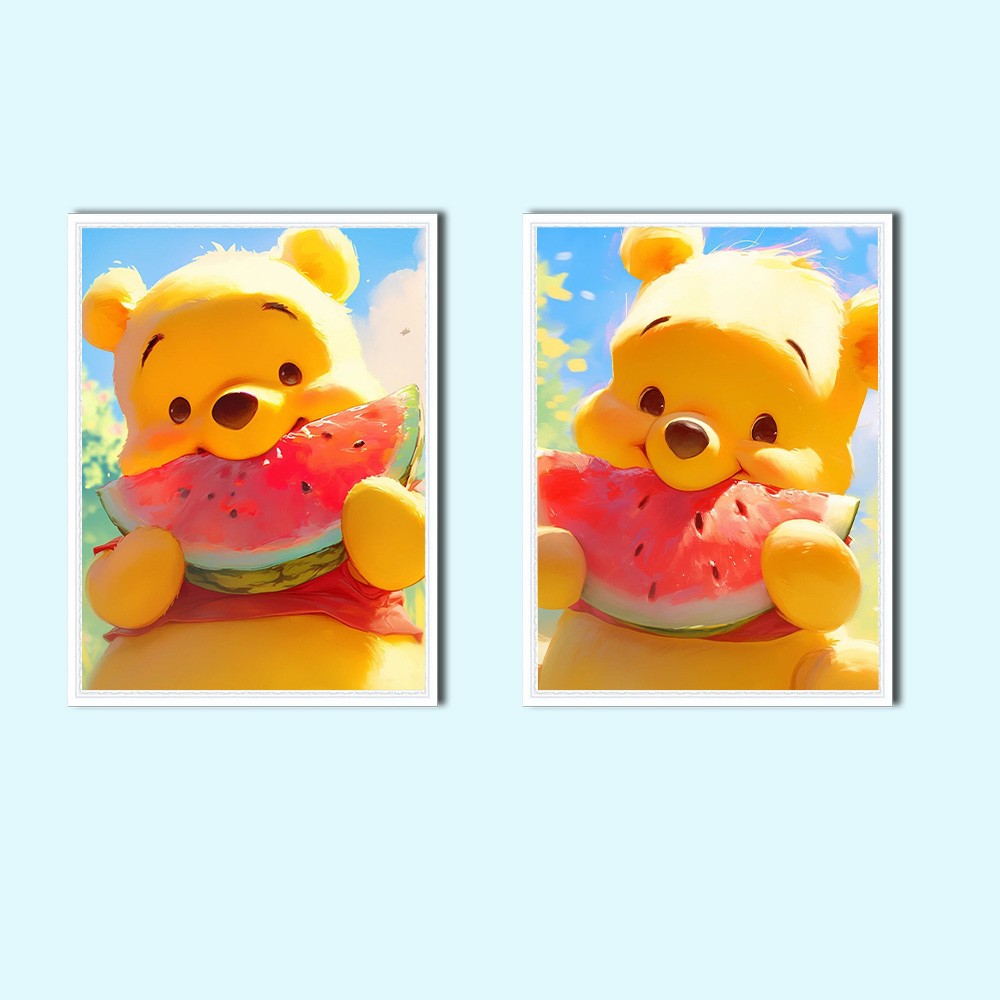 Canvas painting 8 piece set -Cartoon(30x40cm )