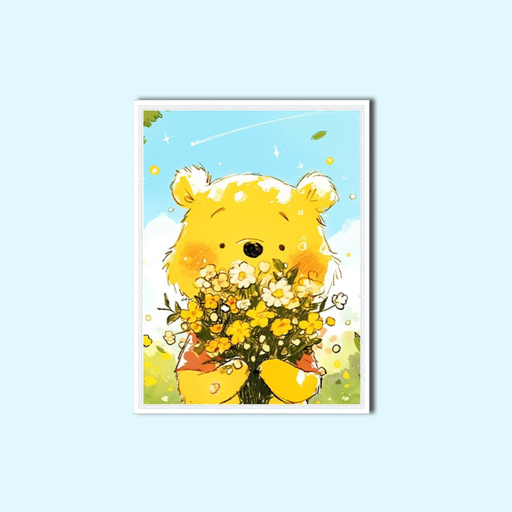 Canvas painting 8 piece set -Cartoon(30x30cm )