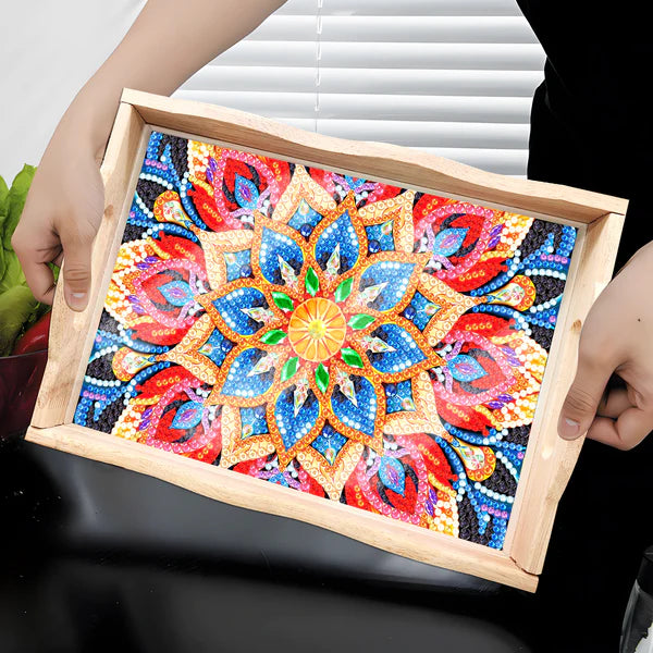 Diamond Painting Houten Pallet - Mandala