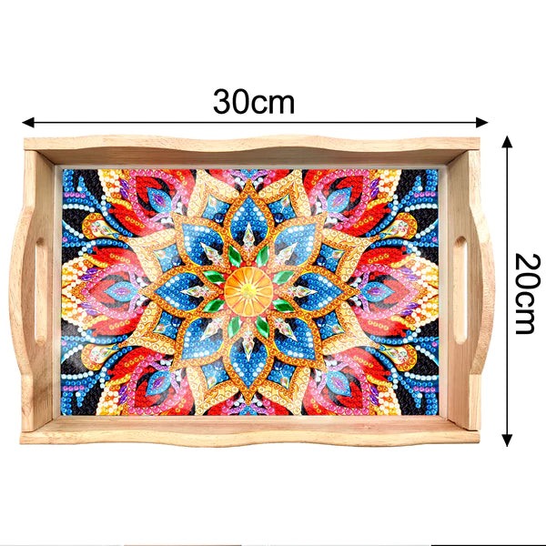 Diamond Painting Houten Pallet - Mandala