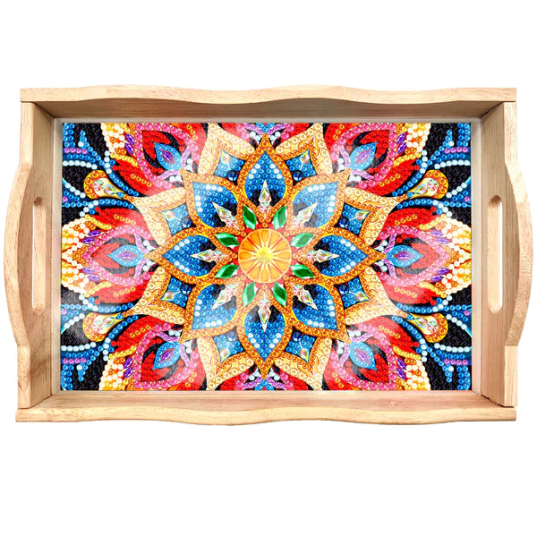 Diamond Painting Houten Pallet - Mandala