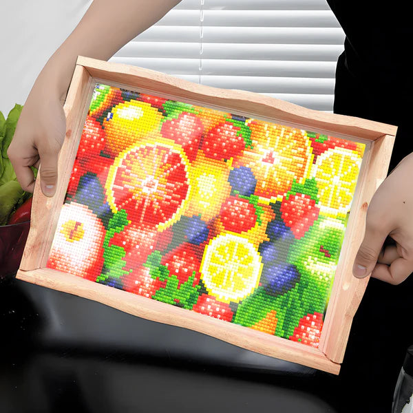 Diamond Painting Houten Pallet - Fruit