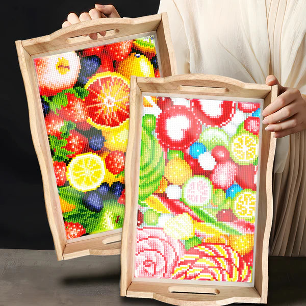Diamond Painting Houten Pallet - Fruit