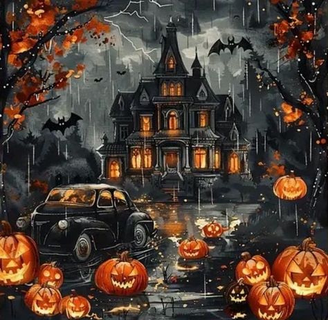 Luxe AB Velvet Diamond Painting Kit - Halloween