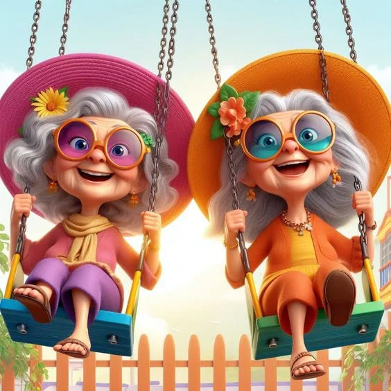 Twee Gelukkige Oma's