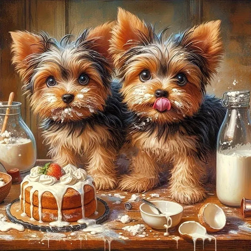Twee puppy's