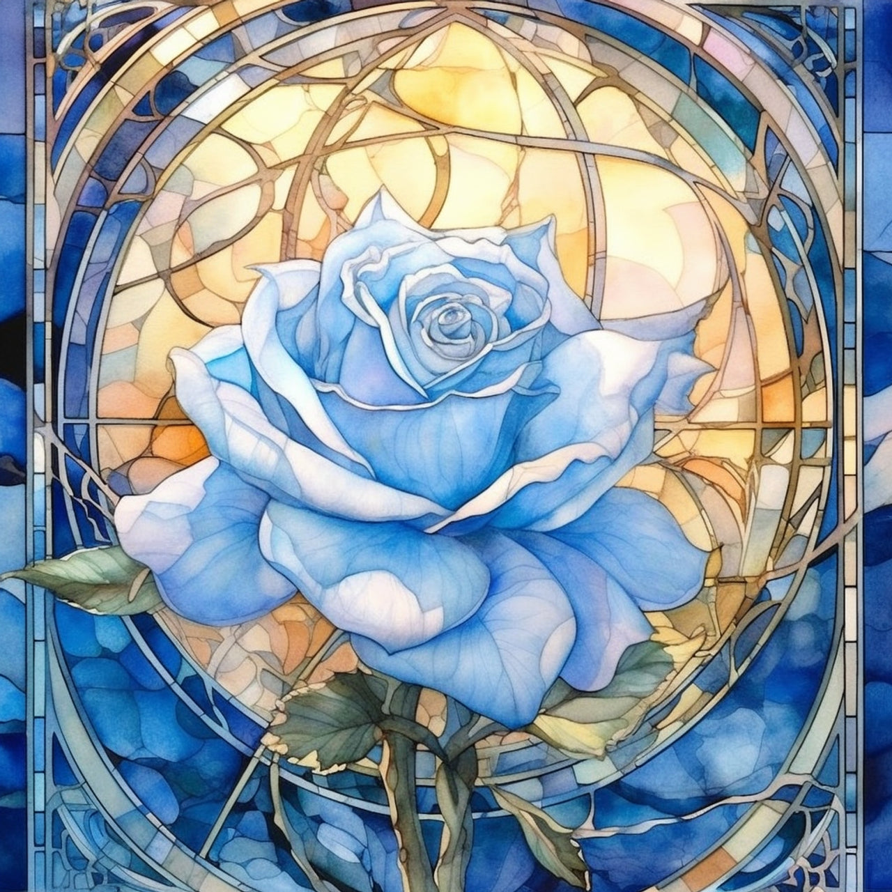 Blauwe Roos
