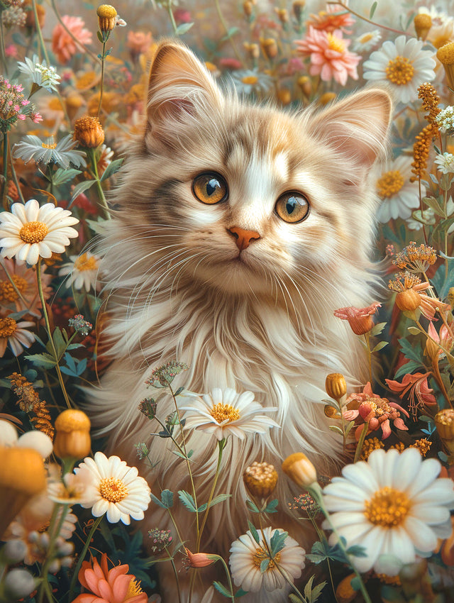 Kat In De Bloem