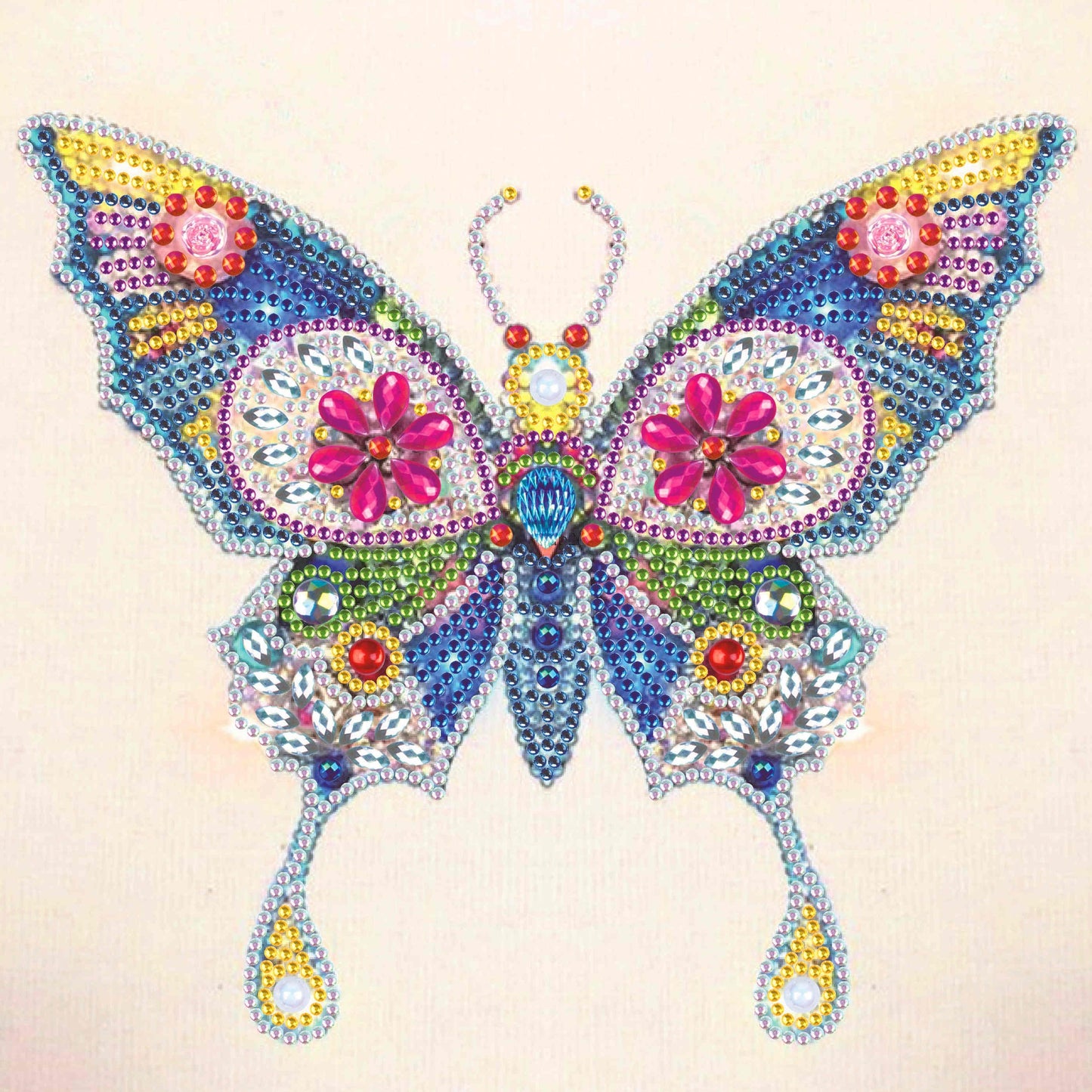 GEVORMDE DIAMOND PAINTING | VLINDER