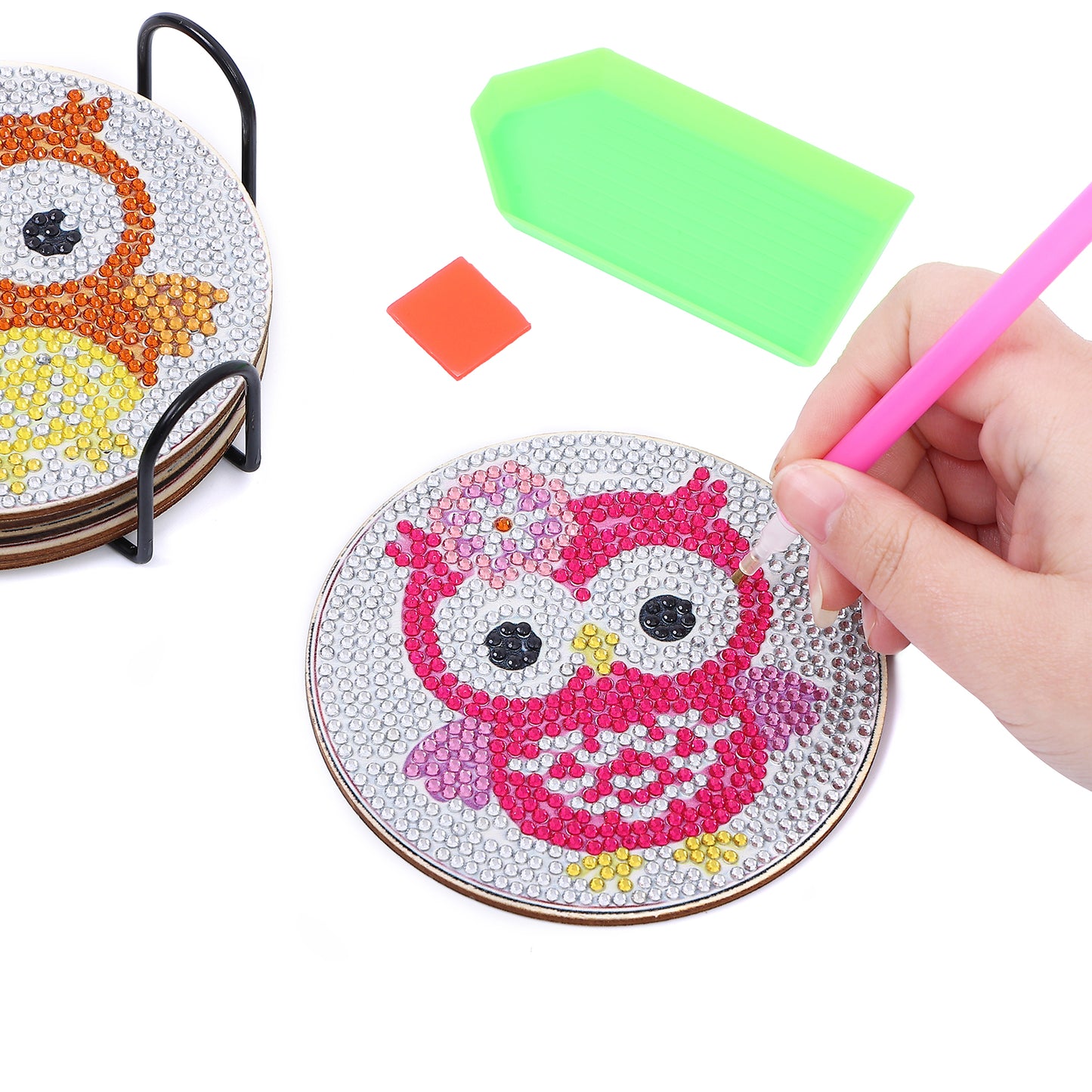 DIAMOND PAINTING ONDERZETTERS (SET VAN 6)