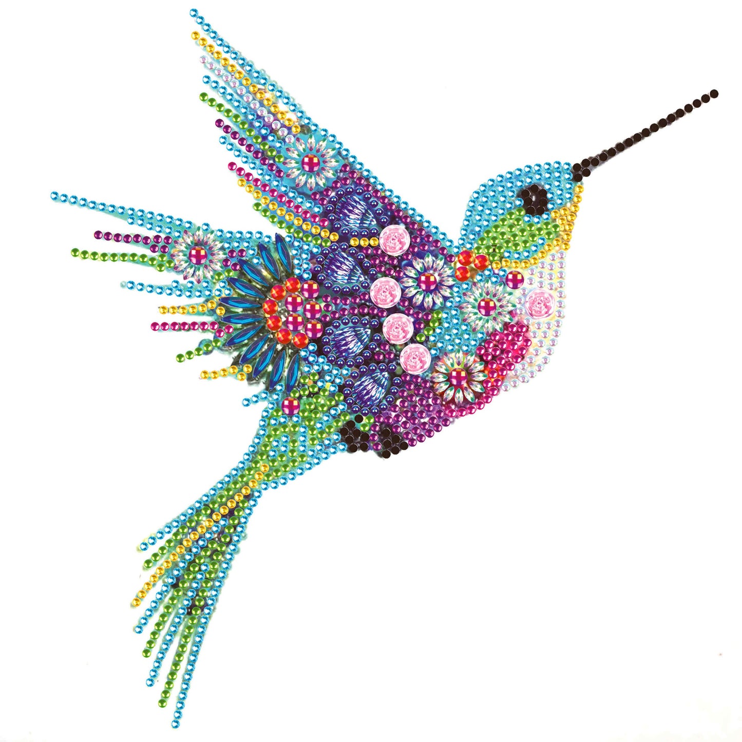 GEVORMDE DIAMOND PAINTING | KOLIBRIE