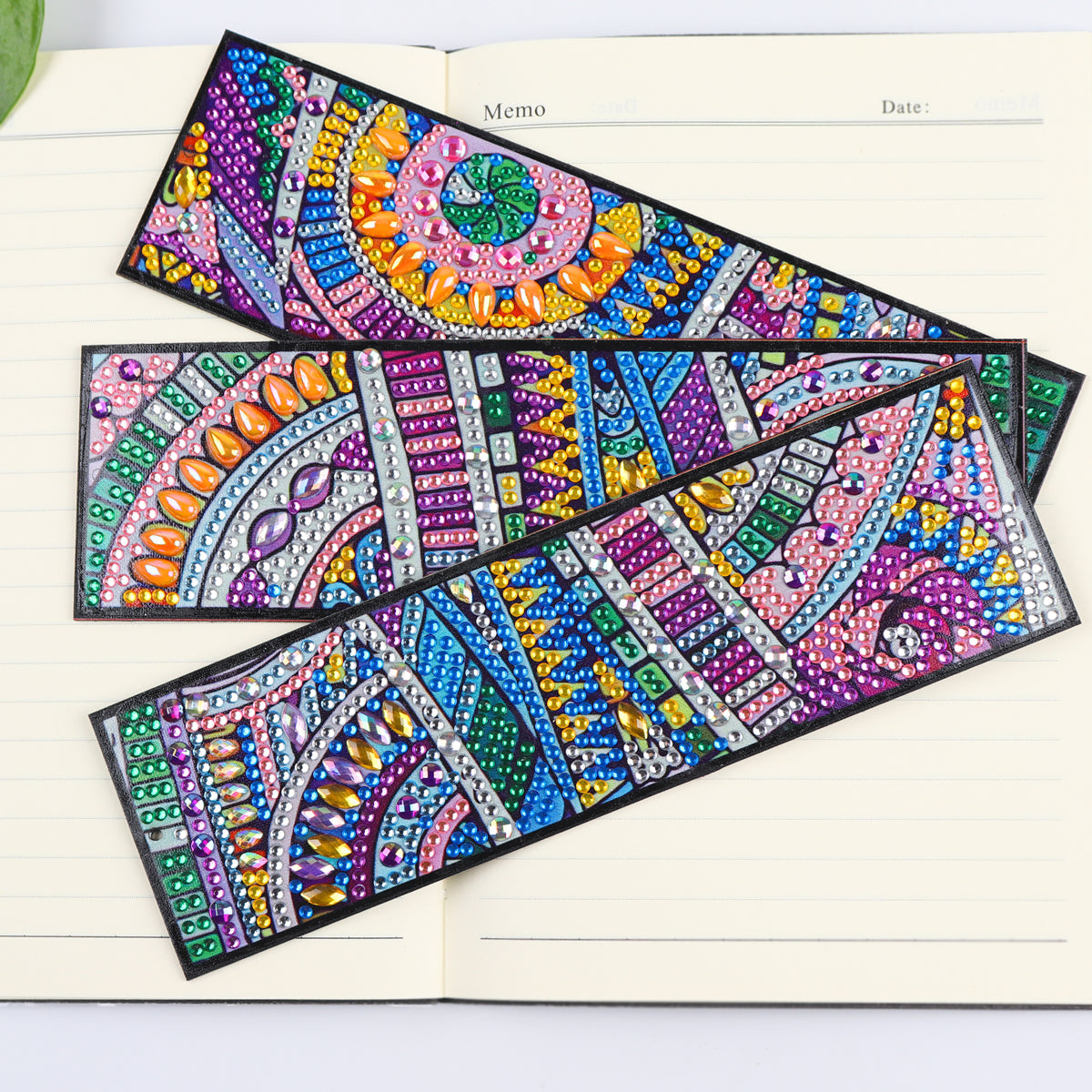 DIAMOND PAINTING BOOKMARK  | ROMANTIC(3PCS/SET)